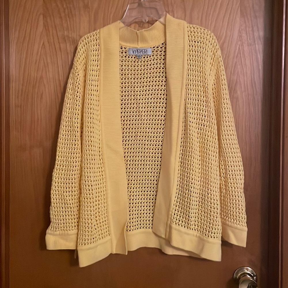 COPY - Yellow Cardigan